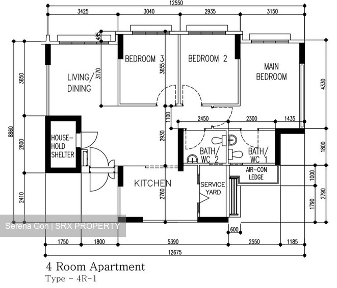 Blk 677A Park Grove @ Yishun (Yishun), HDB 4 Rooms #537334151